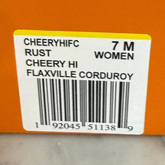 NWT Rocket Dog Women's Sneakers 7M - Maroon  Cheery Hi Flaxville Corduroy - Picture 9 of 9